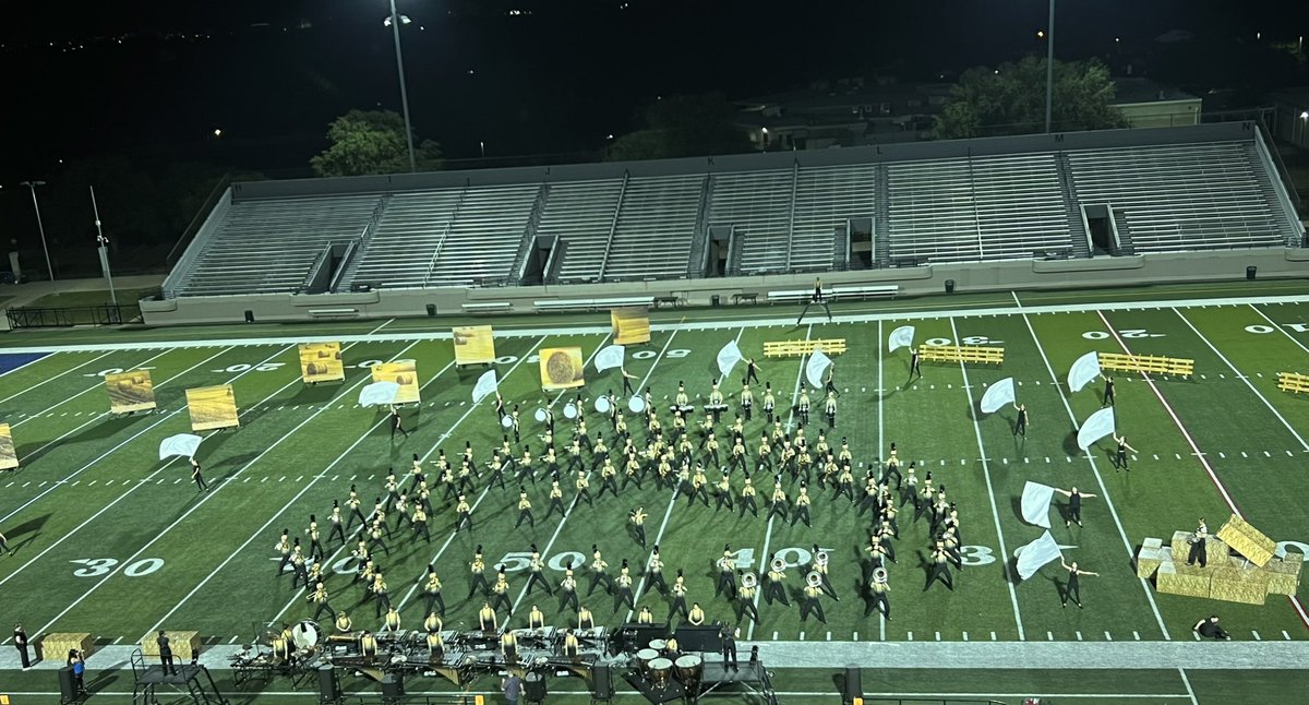 HEBMarching's tweet photo. Byron Nelson had an excellent finals run! Amazing job Byron Nelson! https://t.co/e1Tty8rFRt