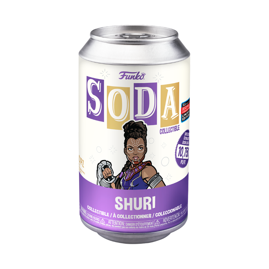 OriginalFunko's tweet image. Happy #FunkoSODASaturday! RT and follow @OriginalFunko for the chance to WIN the #NYCC exclusive Shuri SODA! #Funko #FunkoSODA #Giveaway #NYCC2022 #FunkoNYCC @NY_Comic_Con #Marvel