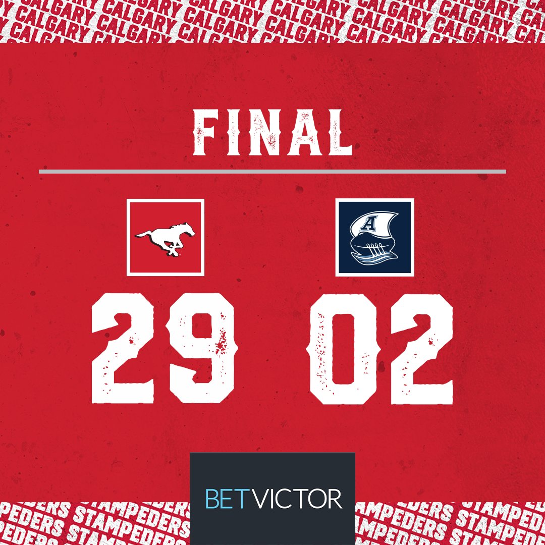 calstampeders's tweet photo. Is holding a team to 2 points good? What a performance at McMahon tonight! 

@BetVictorCanada | #FullOnStamps https://t.co/Ob67YAEDGK