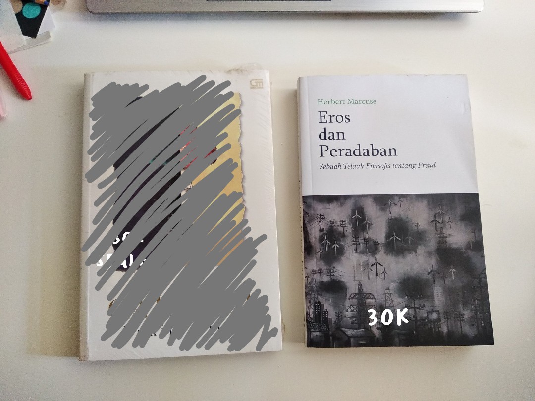 liewuf's tweet photo. 𓂋 wts / want to sell preloved buku ꒱ 🗯️

ꔛ residu - Bernard batubara
ꔛ Eros Dan peradaban - Herbert marcuse

📍jatim, Indonesia 
📦shopee

𖥻 jual bekas murah https://t.co/zou0wyT2rz