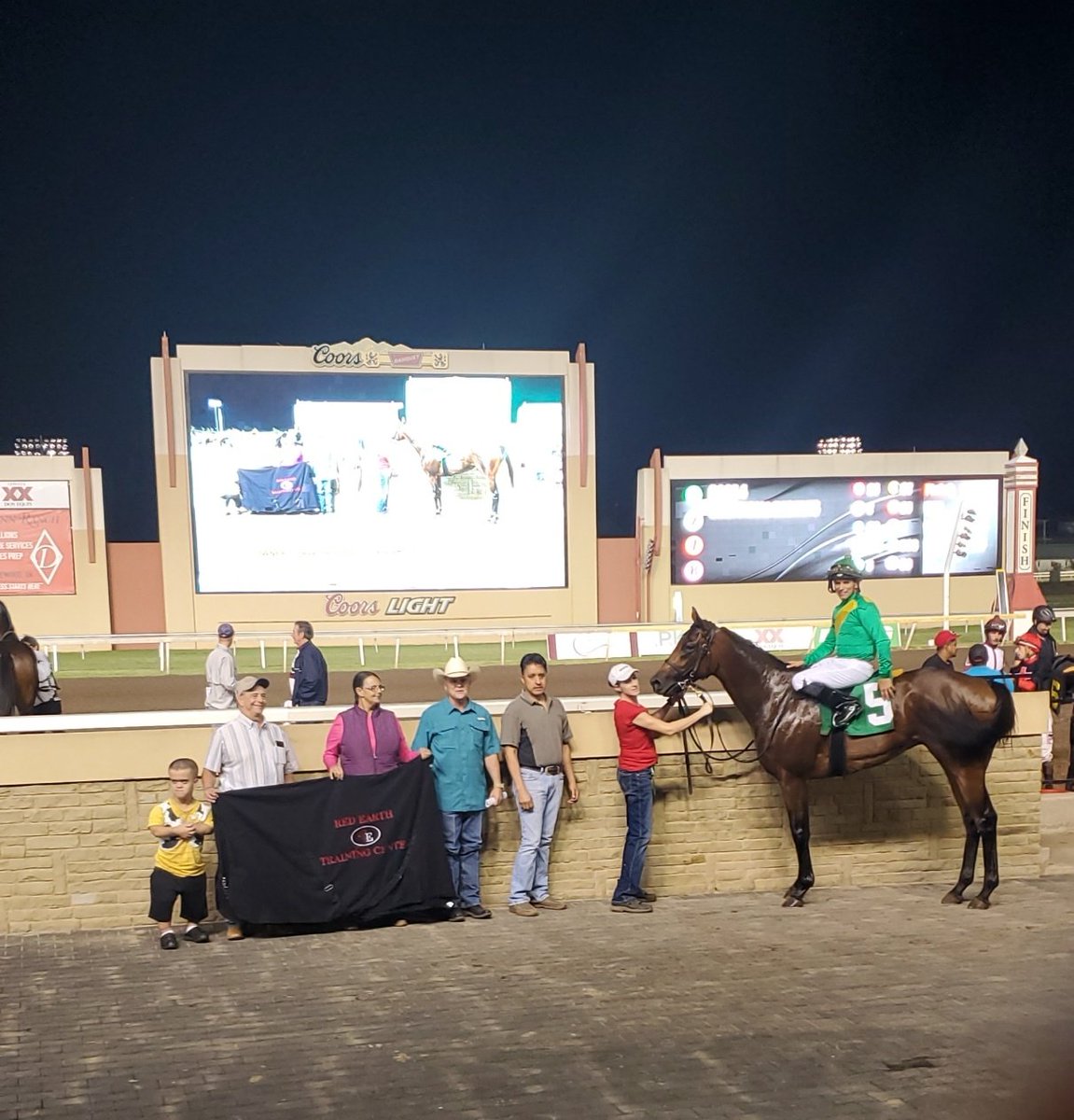 #wheresthewoodytshirt Winning <a href="/RemingtonPark/">Remington Park</a> <a href="/FjmJockey/">Freddericks J Manrrique</a> 4 Colleen Davidson and <a href="/vonhemelracing/">Von Hemel Racing</a> with <a href="/eramia/">eduardo lagos ramia</a> aboard