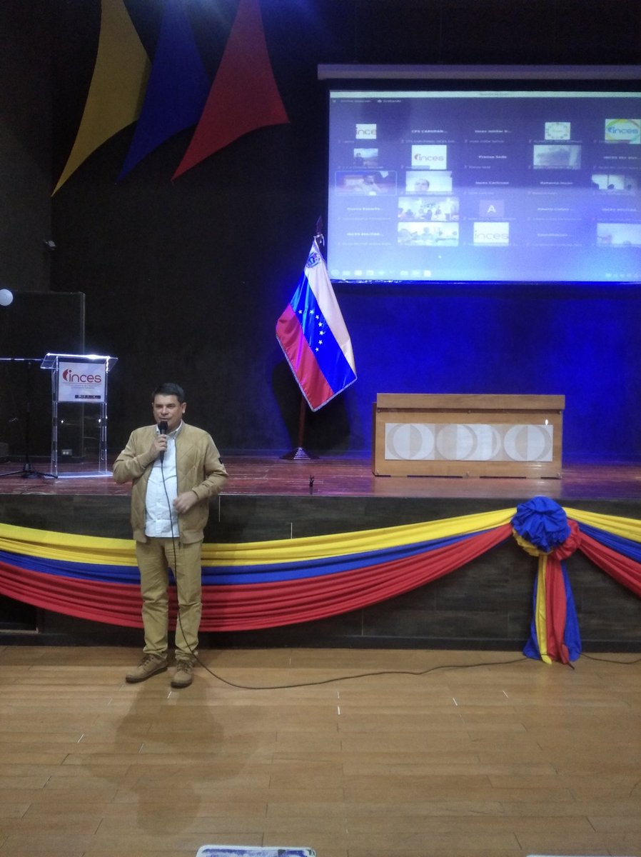 INCES_CDRyPC's tweet photo. #29Sept Presentes en la video conferencia nacional con el Presidente del @Incesocialista @WuikelmanAngelP dando las orientaciones para la construcción de las nuevas unidades curriculares. #FormaProduciendo #ProducirFormando @MPPEDUCACION @NicolasMaduro https://t.co/OWA0Fi50uy