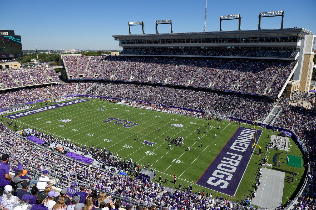 49,094. The second most in TCU history. 

Thanks to y'all that made the difference in the game today. 

#GoFrogs