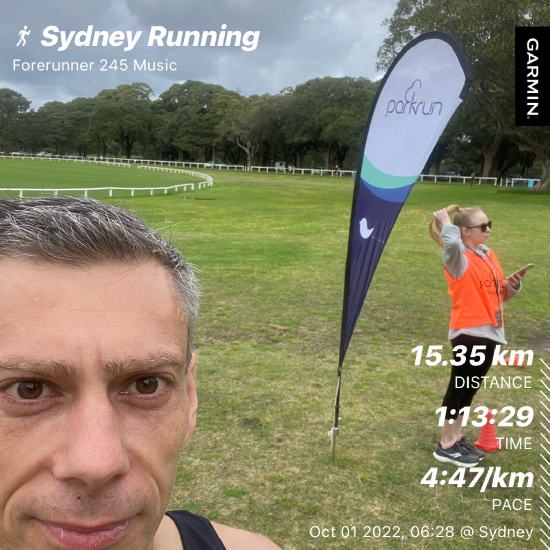 AidenProctor's tweet photo. Training for the Falkirk Half Marathon continues with 15km round Sydney incorporating a 22min ⁦@parkrunAU⁩ in the middle. #ukrunchat https://t.co/iEiy51y0ba