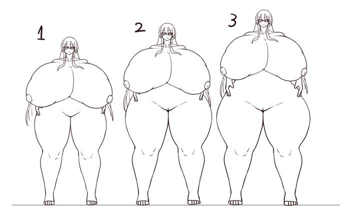 身体の比率3パターン 