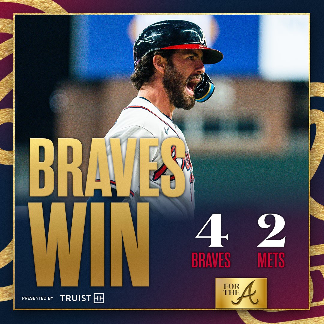 Atlanta Braves - Braves Win‼️ #ForTheA