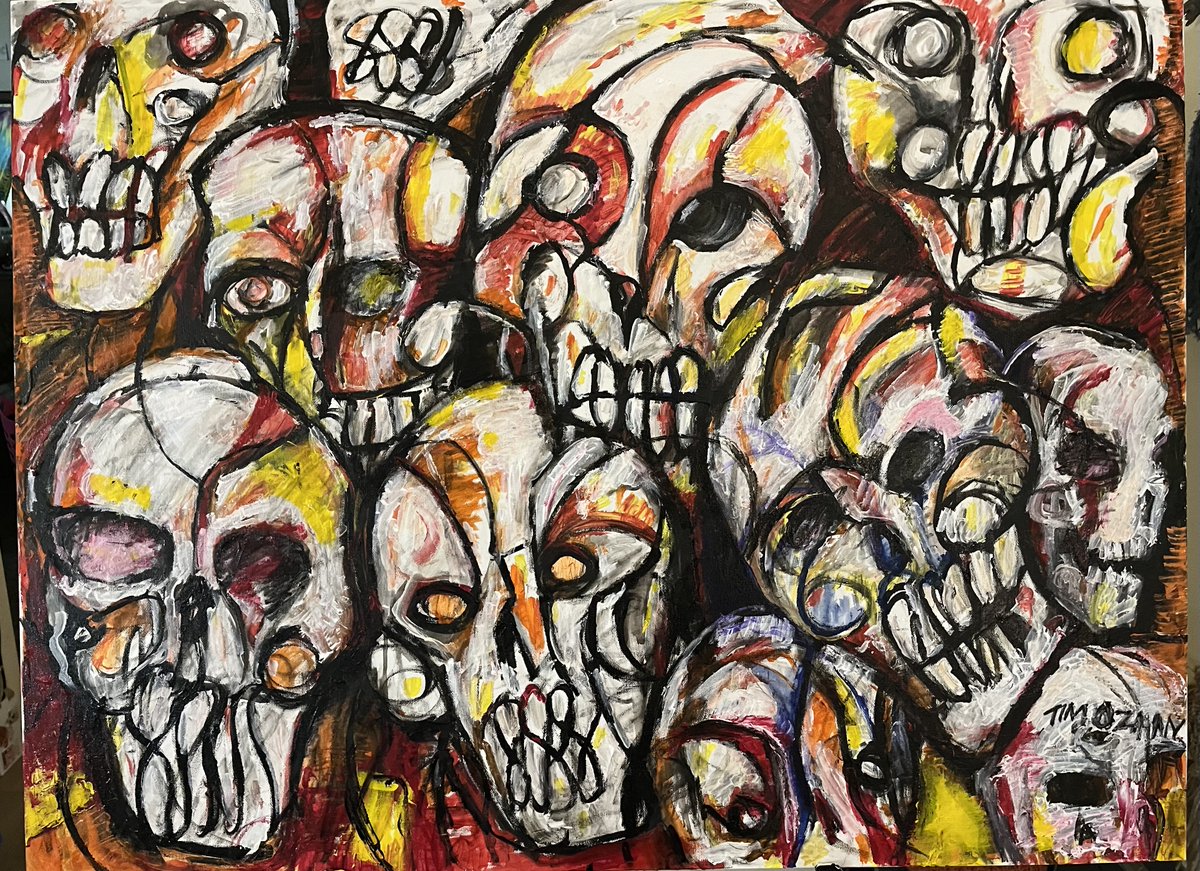 metascripted's tweet photo. New Zombie-Themed Art, Original By Tim Ozman #art #twd #zombies #acryilc https://t.co/nEhI1aMYtp https://t.co/Ar0QgClPRO