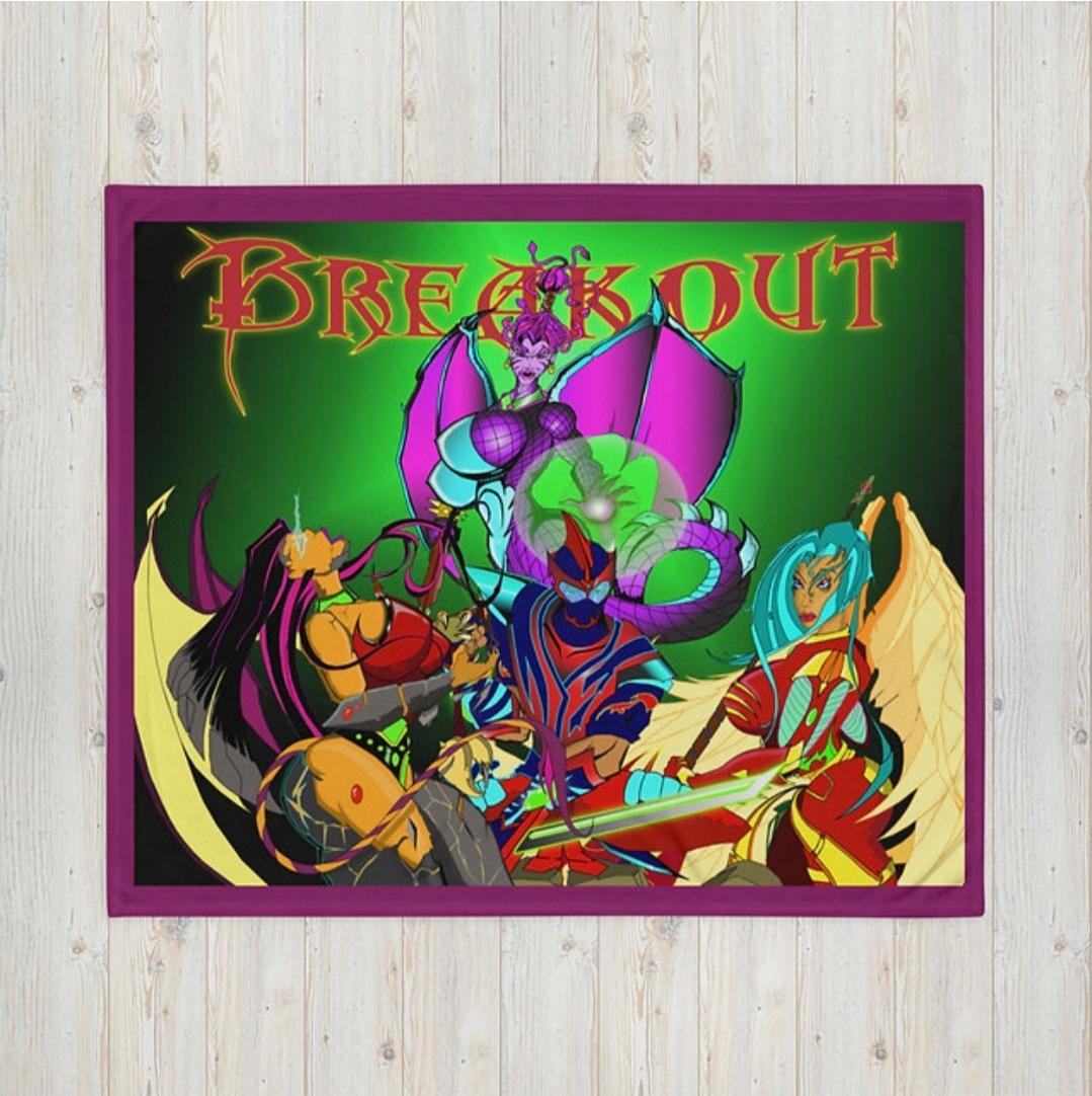 bmurray519's tweet photo. NEW ARRIVALS💥🗡 BREAKOUT THROWS!!💥🗡 #Throwblankets #breakout #ultimatephoenix #cozythrowblanket #Blanket #AnimeArt #throw #gifts #bedcover #fantasythrow #homedecore #coverart #cover https://t.co/2rXUPMXv0Q https://t.co/RikQdj3Tvj