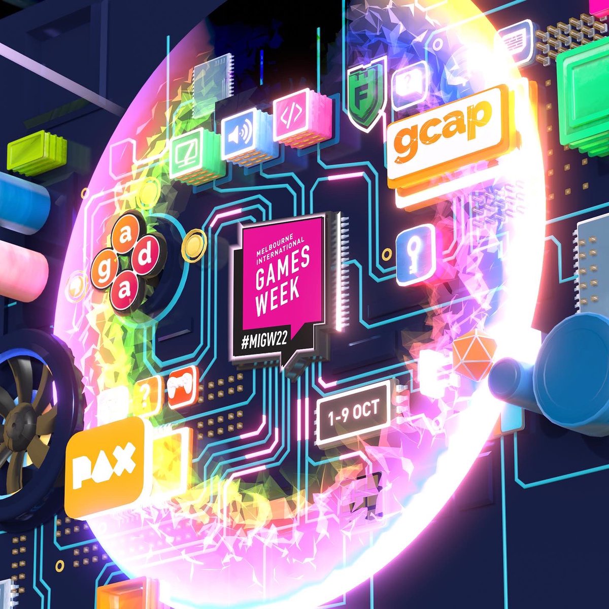 64waysofbeing's tweet image. We are at @paxaus again this year! 🧡🕹🎶

Visit us at PAX Rising where we are launching a new journey in collaboration with N'arweet Dr Carolyn Briggs AM, artist Jarra Karalinar Steel and musician Allara Briggs-Pattison. 🌳🔸👾

We're excited to be back out in the world…#migw22