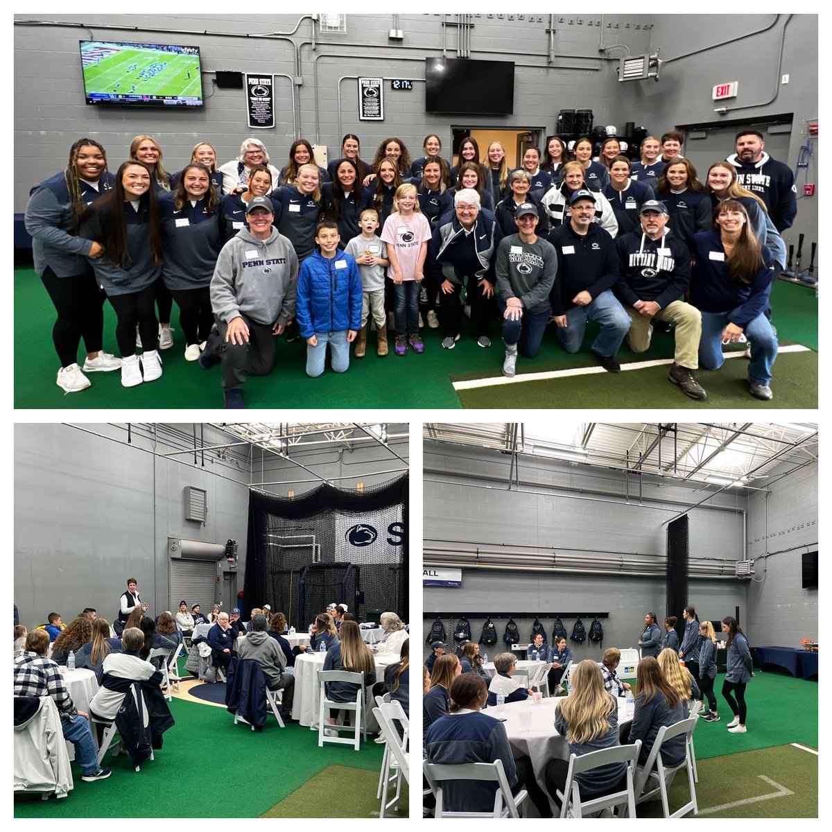 coach_crowell's tweet photo. Another Great Day with Our Alums and Booster Club Members!! Thank You to Everyone Who came Out Today!!😊#WeAre #PSUSBFamily @PennStateSB https://t.co/cx9OtC8tDH