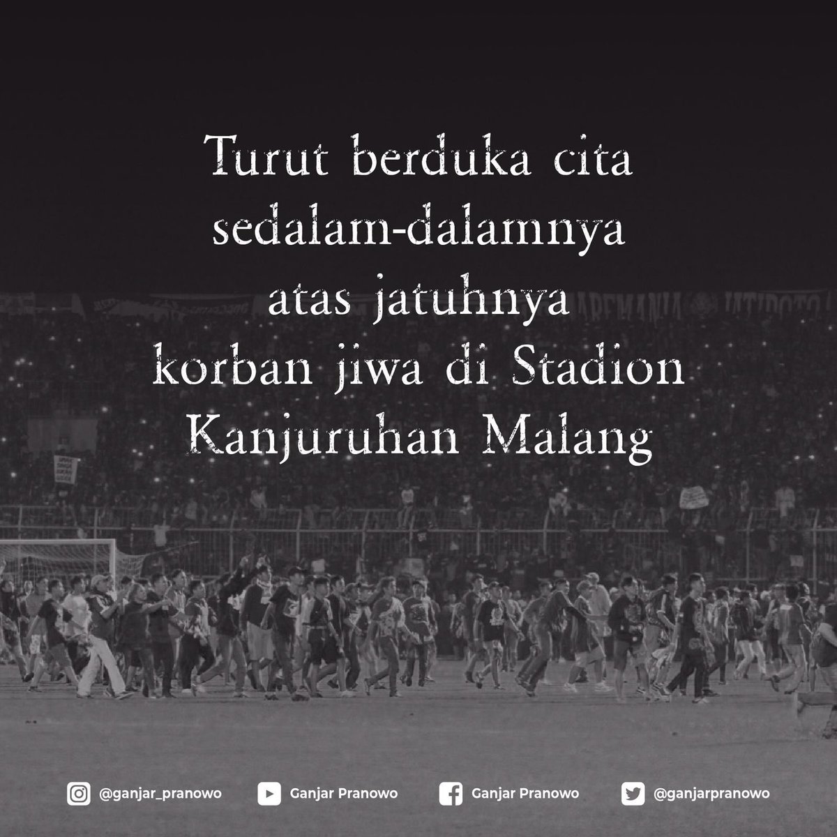 Indonesia berduka

Doa terbaik untuk para korban, semoga diterima amal baiknya dan diampuni dosanya...
