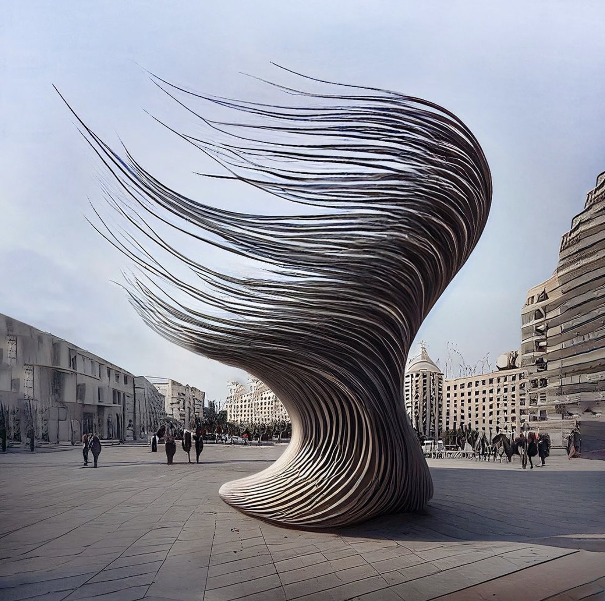 Omid_M's tweet photo. Inspired by the “femininity and bravery” of Iranian women, Tim Fu designed this sculptural monument for a square in Iran— in the post-Islamic Republic Iran. Breathtaking!
#MahsaAmini #مهسا_امینی #IranProtests2022 https://t.co/fg9yMdf2ZZ