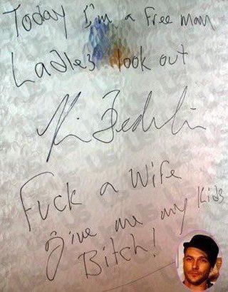 Kevin retaliated by filing for sole custody and writing “give me my kids b*tch!” on a bathroom stall. This proves Kevin never really wanted his kids to have a good relationship with their mother.