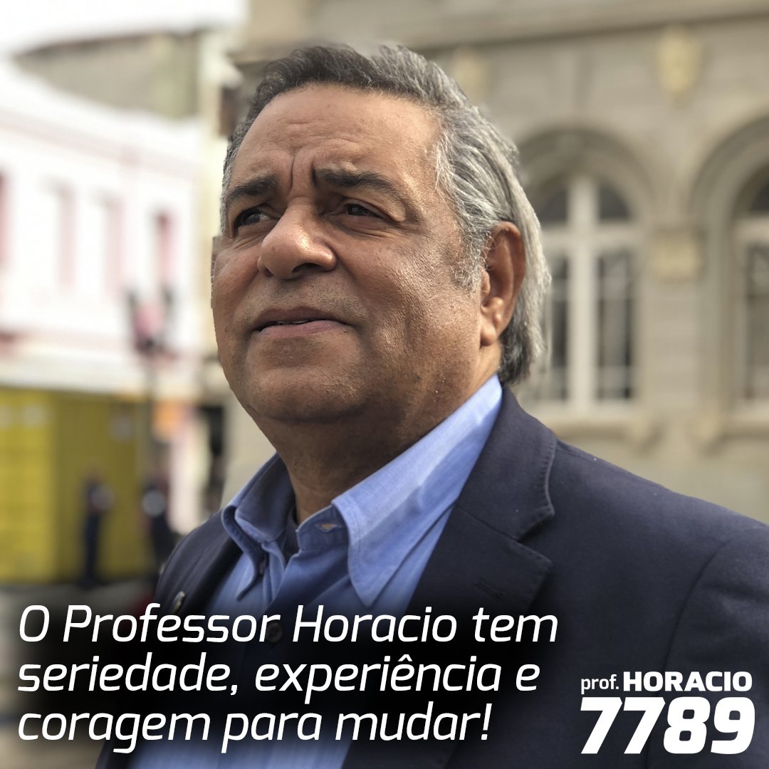 HoracioFederal's tweet photo. VOTE 7⃣7⃣8⃣9⃣✔ - Professor Horacio, deputado federal!
#candidato #professorhoracio #parana #deputadofederal https://t.co/XUH22JUtTt
