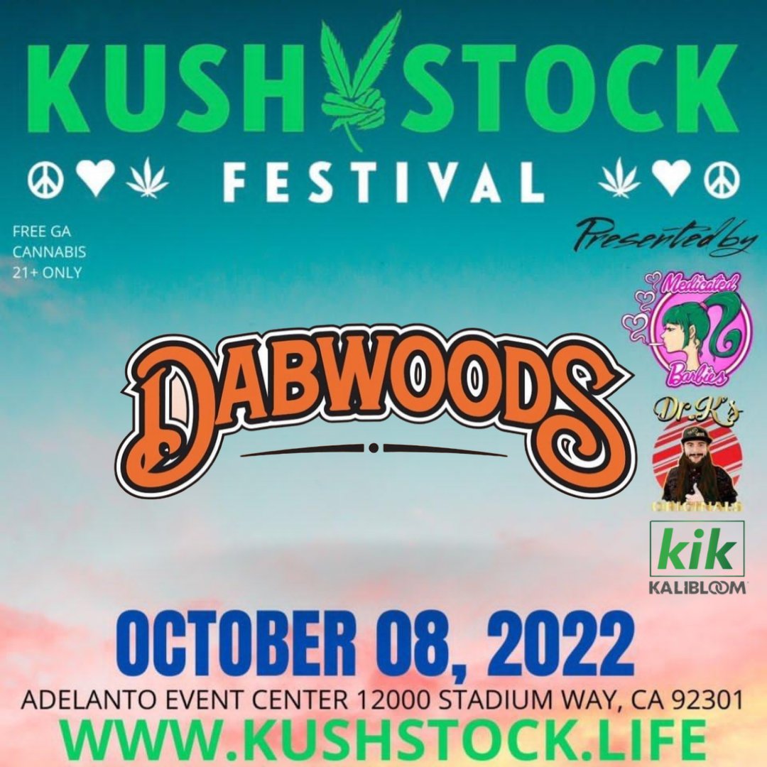 kushstockfest's tweet photo. KUSHSTOCK 
WORLDS LARGEST FREE LEGAL CANNABIS FESTIVAL PRESENTED BY THE MEDICATED BARBIES

FREE ADMISSION 
OCTOBER 08, 2022

Get your tickets at:
https://t.co/fQVLrTV2jh
VIP BY: @medicatedbarbies

#medicatedbarbies 
#kushstock #kushstockfestival https://t.co/SZuPMgOARv