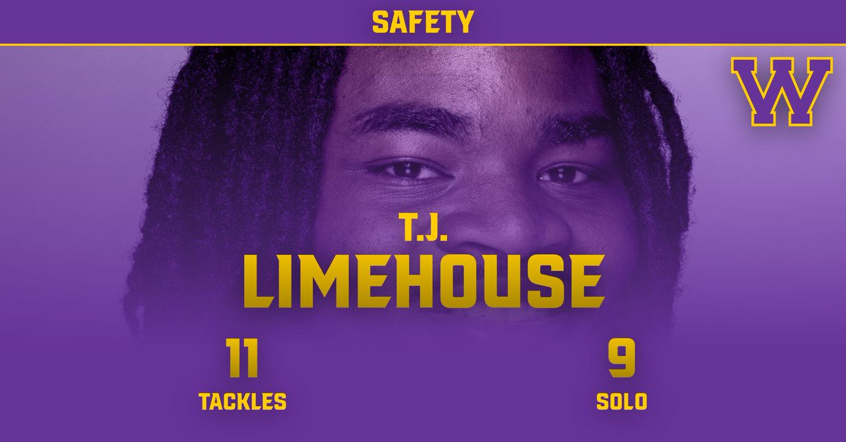 WIUFootball's tweet photo. T.J. Limehouse with double-digit tackles for the second-straight game. https://t.co/tEhXrTEDIy