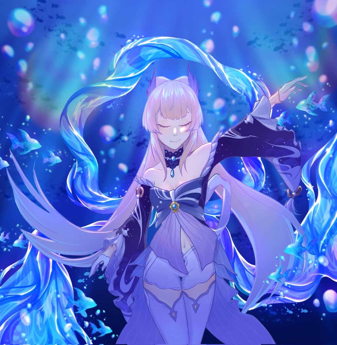 liamirila's tweet photo. oh who is she..?
#GenshinImpact #Kokomi #Genshinfanart #genshinimpactfanart https://t.co/htKcw1z5Kw