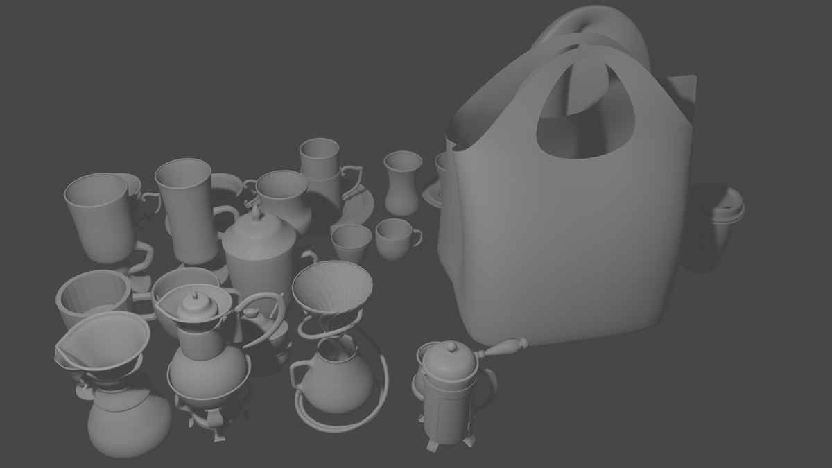 beth_cater's tweet photo. I have relaunched my Patreon! 
I will be releasing themed object sets monthly in 3 tiers, Pack, Bundle and Delux. 
This month is Cafe themed, since it is international coffee day I made a set of different types of cafe glasses, pastries and extras!
https://t.co/RzRFVdqHwA https://t.co/4WfYNKakib