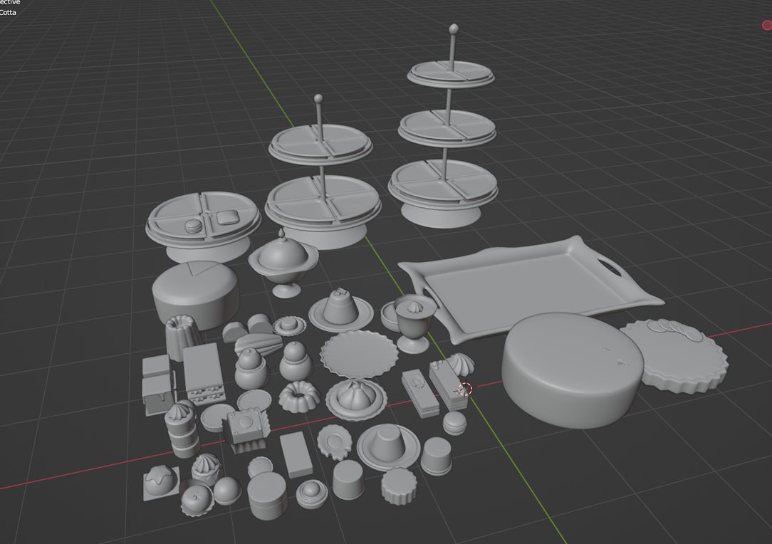 beth_cater's tweet photo. I have relaunched my Patreon! 
I will be releasing themed object sets monthly in 3 tiers, Pack, Bundle and Delux. 
This month is Cafe themed, since it is international coffee day I made a set of different types of cafe glasses, pastries and extras!
https://t.co/RzRFVdqHwA https://t.co/4WfYNKakib