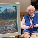 Celebrating #NationalSeniorsDay today with a fabulous Art Show here at Augustine House, showcasing original pieces created by our talented residents. #artists #talentedseniors #augustinehouse #forbetterretirementliving 