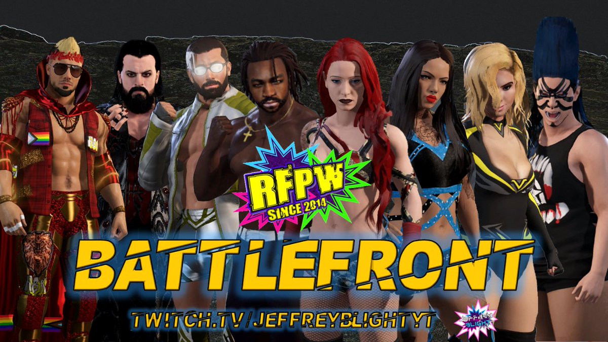 RFPWEFed's tweet image. Battlefront airs NOW at at twitch.tv/JeffreyBlightYT

Full Card:

rfpwefed.weebly.com/battlefront202…