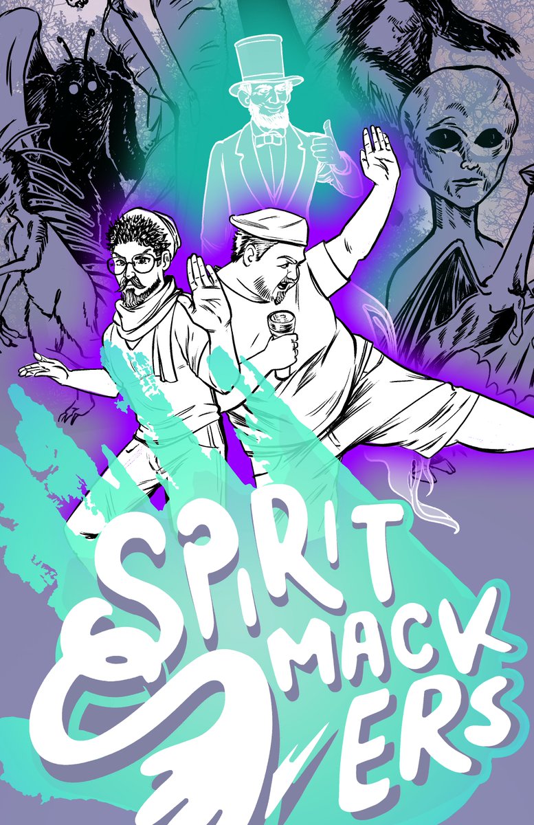 1Alone_Together's tweet photo. Ermagurd, Spirit Smackers 🤌 #smacktoaction

#alonetogether_gn #comic  #GraphicNovel #Webseries #startreading #zombies #31DaysofHorror #storytelling #illustration #atxartist #AustinTx #keepaustinweird https://t.co/7ROQOHluHT