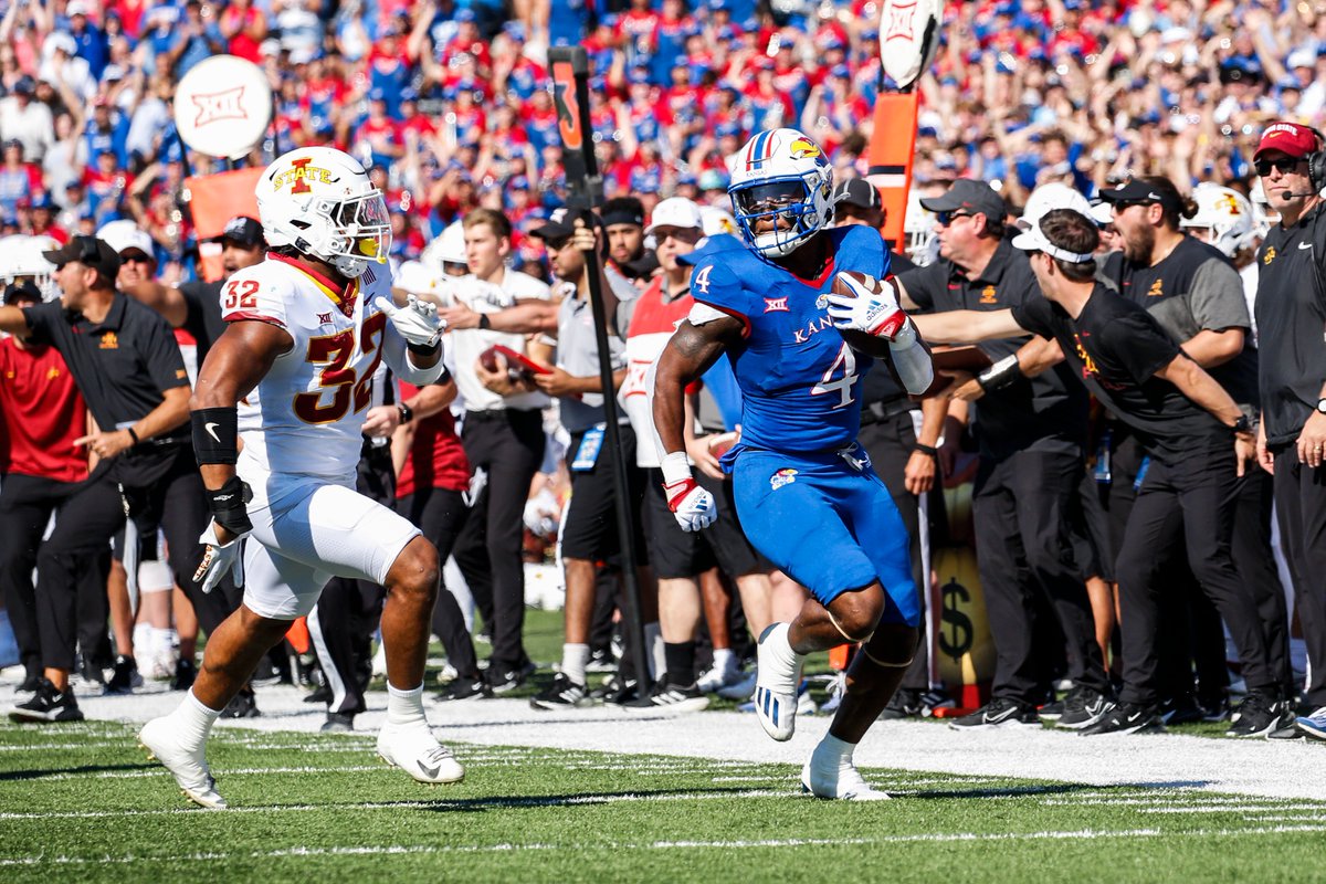 Kansas Football on Twitter "Real Deal Devin Neal has eclipsed 1,000