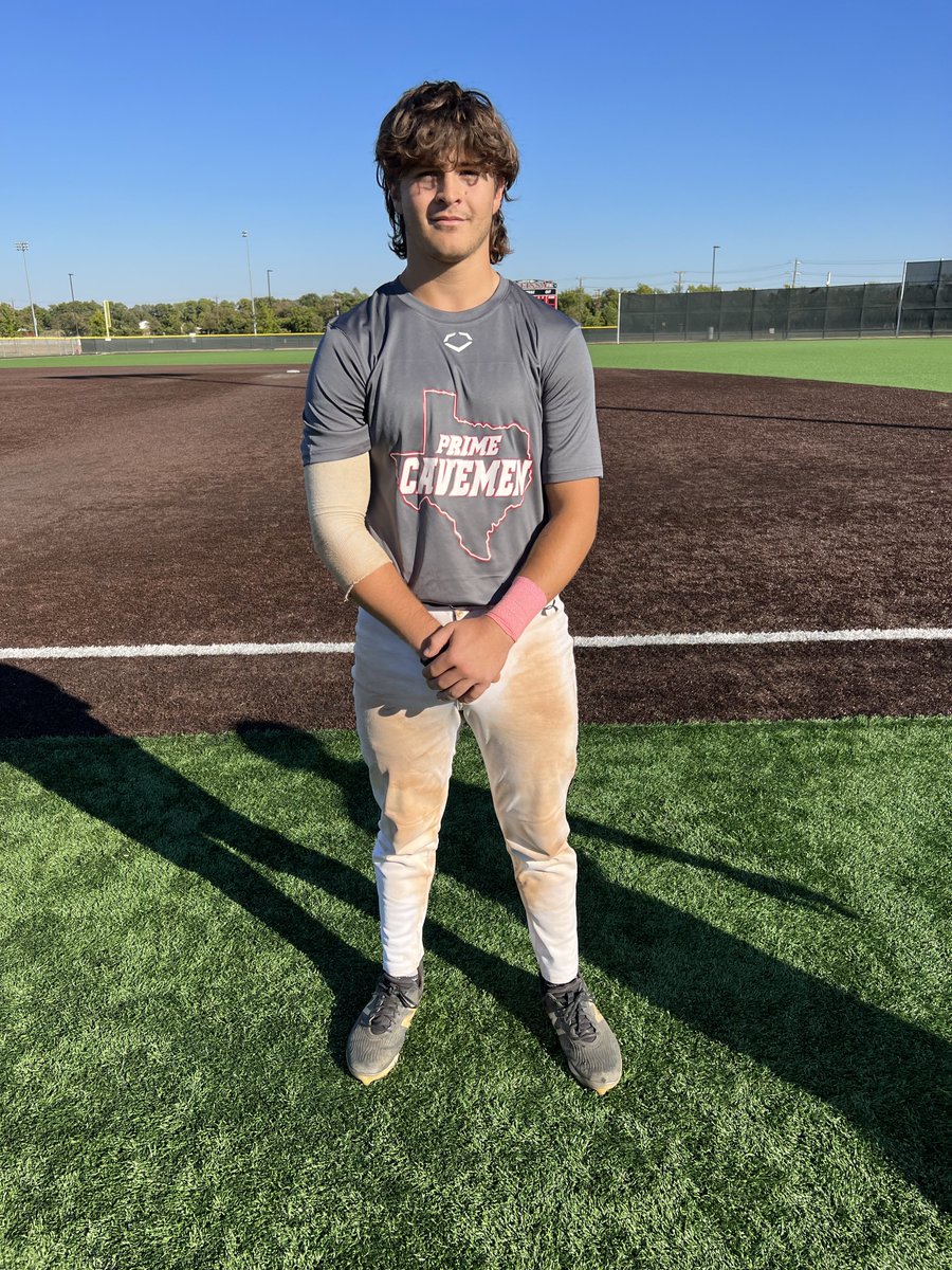 FiveToolTexas's tweet photo. F: @USA_PrimeBB Garcia Fall 22 18, NETX-Seo Outlaws 6
PoG: Caleb Barget 2-3
Hitter: Gibson Webb 3-3 https://t.co/02C8IuFlyV