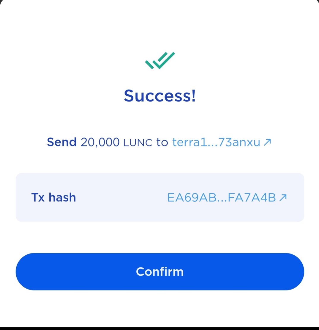 Maxi_Dec2020's tweet photo. I just sent 20k #LUNC to the burn wallet. I will be burning my rewards daily, but you will tell me for how long. #burnalot
✅follow me to stay updated✅
500 RT = 1 week
2k RT = 2 weeks
5k RT = 1 Month https://t.co/sO5rFoLeQD