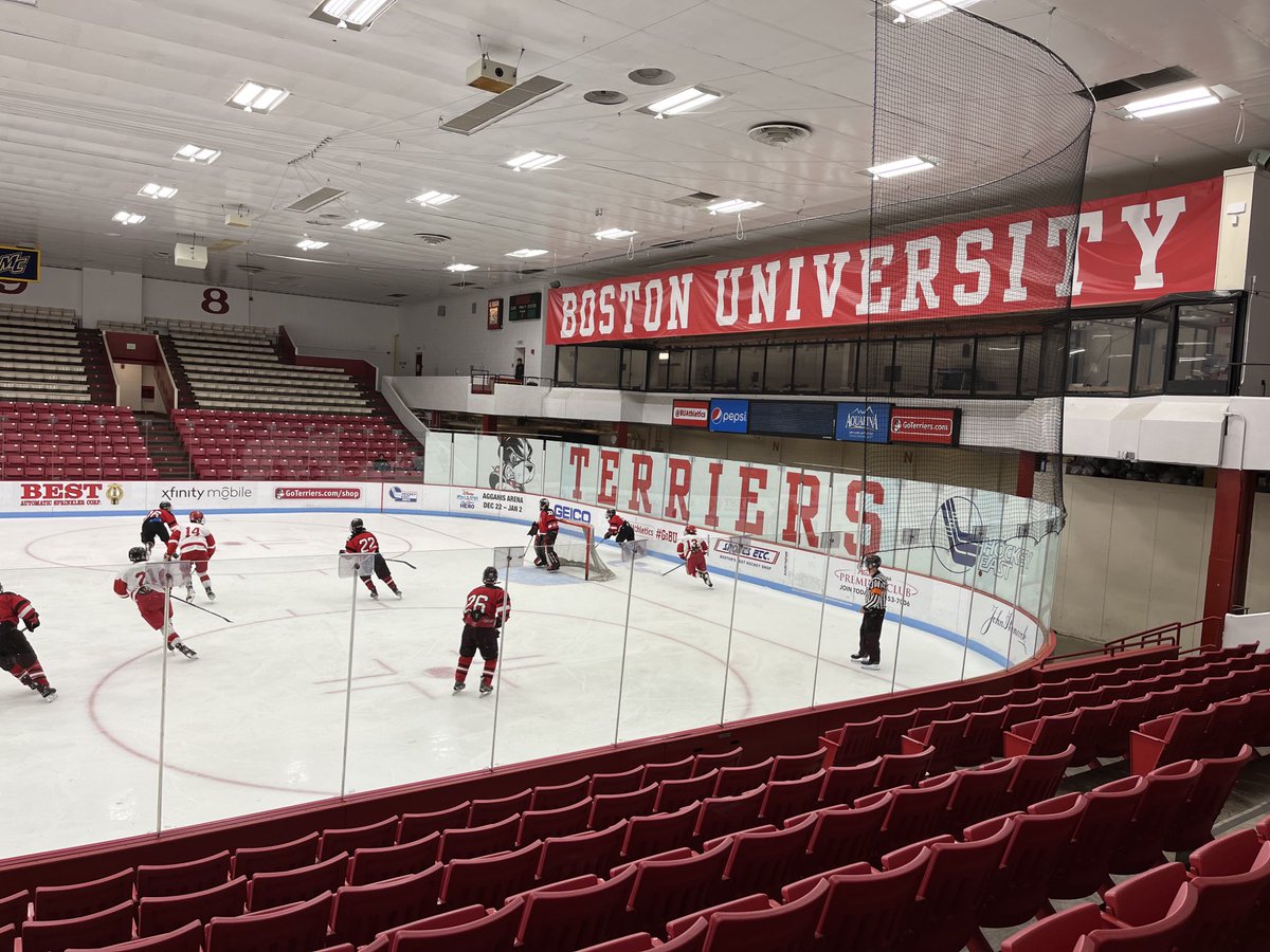 Fun at BU Women’s Soccer Alumni day and some hockey too!! Go BU!