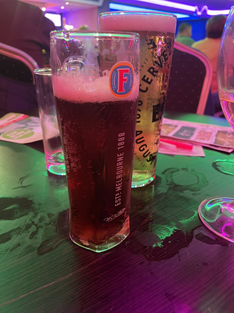 Whatbox_001's tweet photo. Brandy and Coke in a fosters half pint glass = Living https://t.co/WTVFOlQsAd