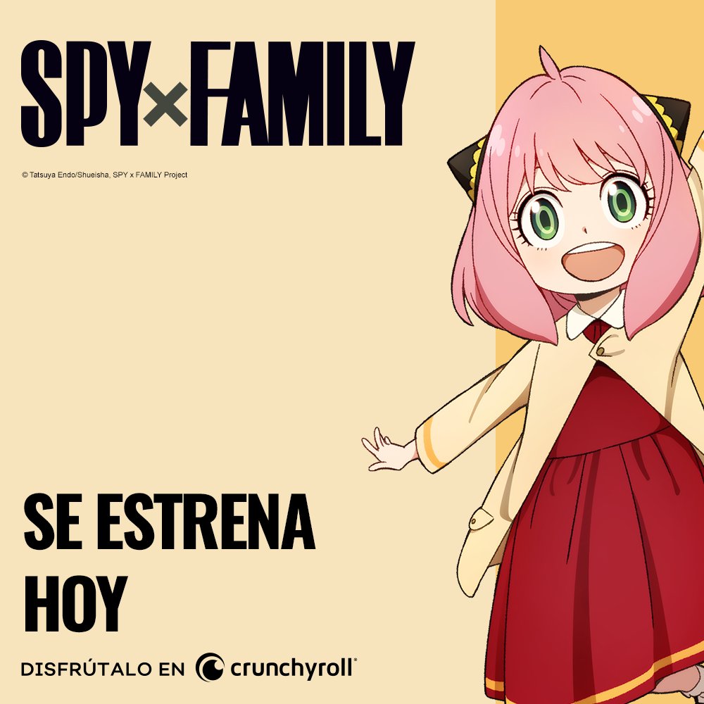 MangaMexico's tweet photo. Ya están disponibles en @crunchyroll_la la segunda parte de la 1a temporada anime de Spy x Family, como la 6a temporada de My Hero Academia. Llegan en simultáneo con Japón; un episodio nuevo cada sábado. https://t.co/PGaBA7yJlS