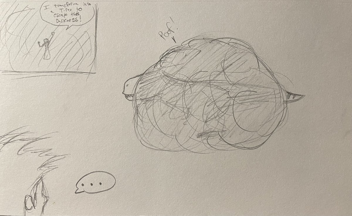 KyhanGJR's tweet photo. Girlfriend’s playing D&amp;D, asked for a silly moment of their combat to be drawn. Made it a little comic. Enjoy! https://t.co/NYtSEYMvdp