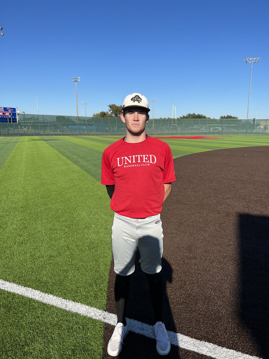 FiveToolTexas's tweet photo. F: @UnitedBC_USA 17U Quinton 9, MBA Portillo 1
PoG: @bradyphelps02 4 IP, 7K, ER https://t.co/RdPjUmZ61p