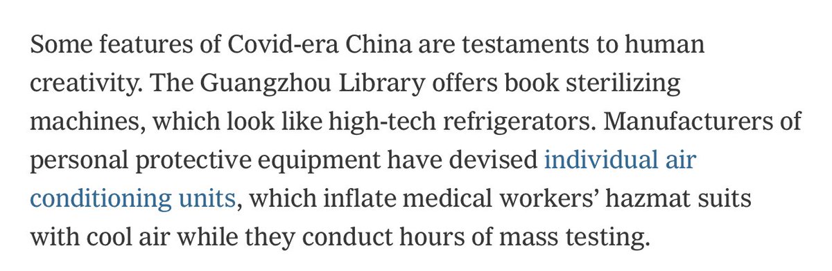Reading about China’s current Covid policies in <a href="/nytimes/">The New York Times</a> and couldn’t help but notice the correlation to <a href="/YanagiharaHanya/">Hanya Yanagihara</a>’s third book #toparadise which she wrote before the pandemic was even a thing. Crazy!