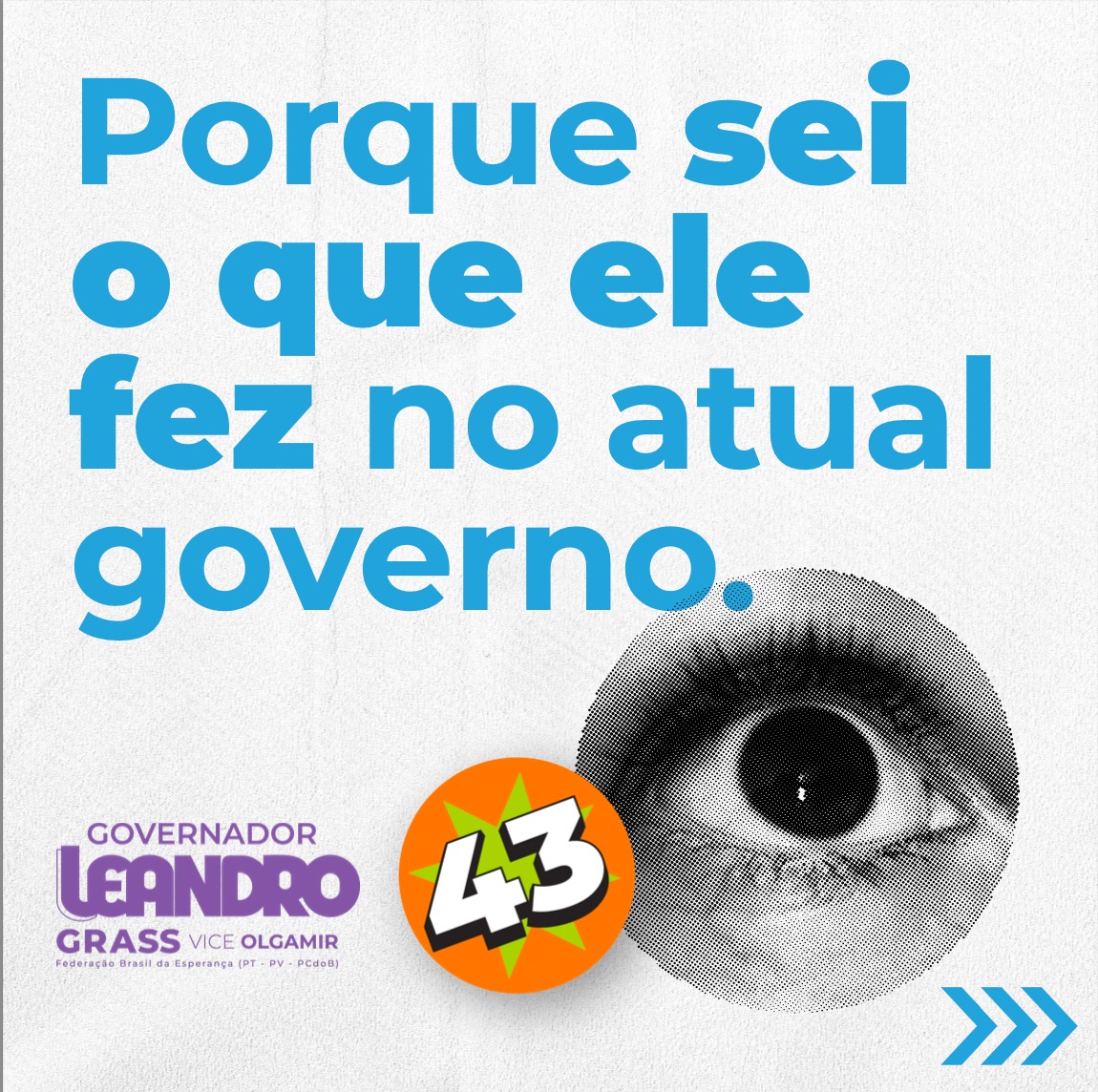 leandrograss's tweet photo. Por que vou derrotar o Ibaneis no 2° turno 👇
#LeandroGrass43 https://t.co/DeTGFN6G3R
