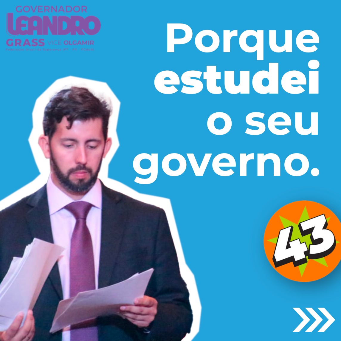 leandrograss's tweet photo. Por que vou derrotar o Ibaneis no 2° turno 👇
#LeandroGrass43 https://t.co/DeTGFN6G3R