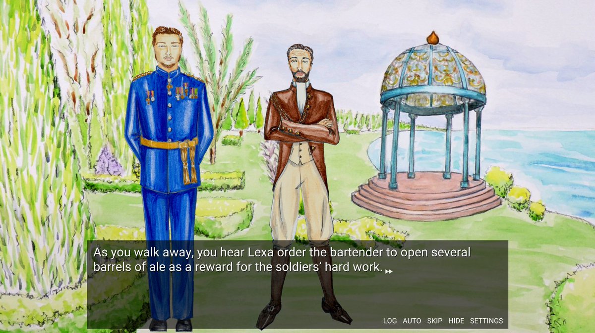 Happy Screenshot Saturday, everyone!

Turn 3 is out now for Patrons!

patreon.com/posts/turn-3-b… 
#screenshotsaturday #indiegame #indiedev #gaming #visualnovel