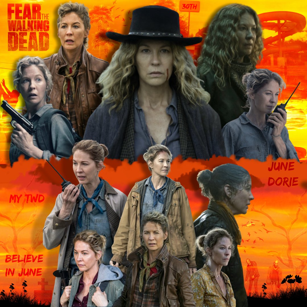 MYTWD189's tweet photo. Made this for @JennaElfman bday yesterday! #junedorie #ftwdfamily Instagram saw first 🙈🤩😍🧡 https://t.co/9Gwj2grFdE