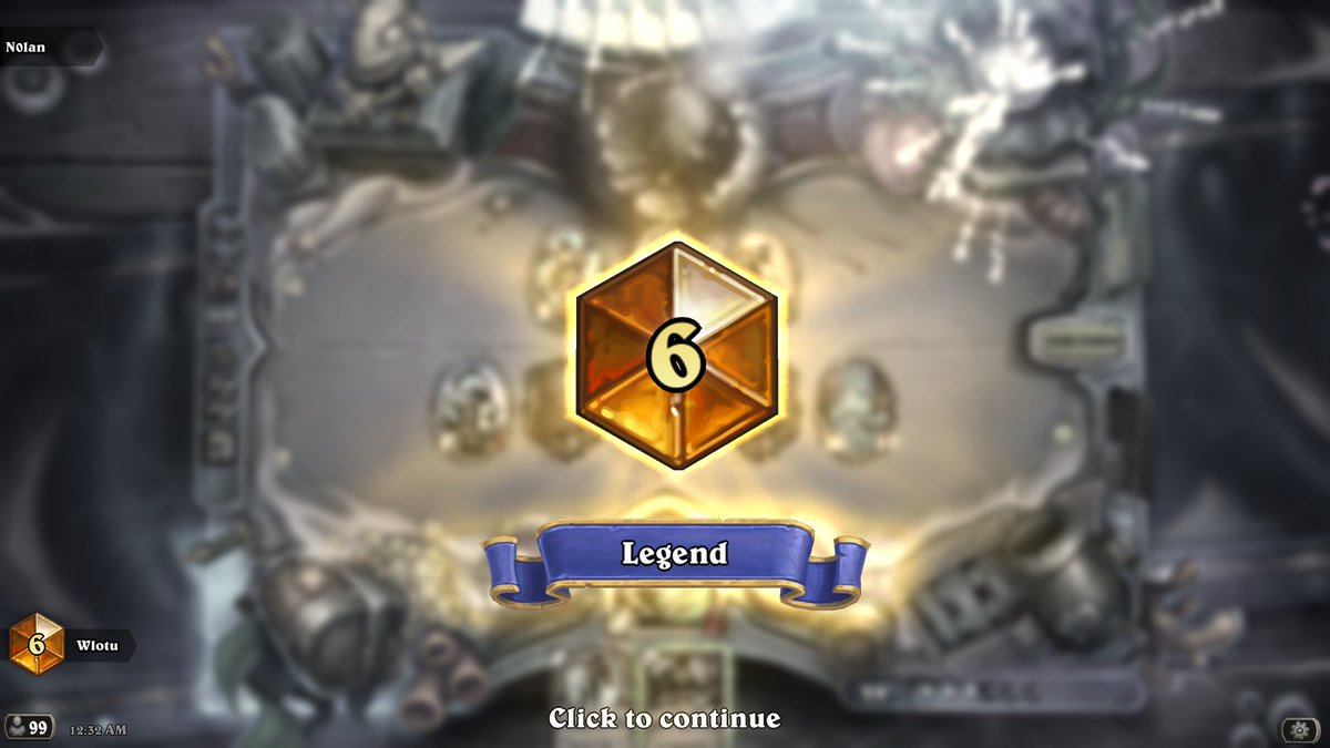 WlotuHS's tweet photo. Reached fast legend on NA with Edwin Rogue. I really like the new card from miniset in this deck. https://t.co/0onpRgmY9j
