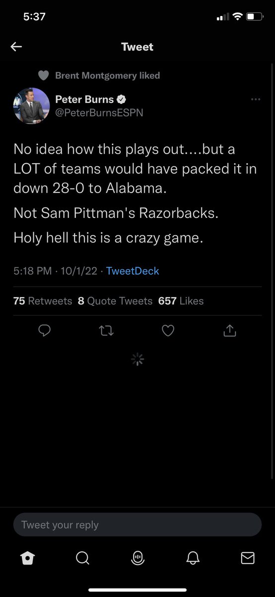 wakifer's tweet photo. This is exactly how I feel.   Game isn’t over but. . . https://t.co/U1spbon390