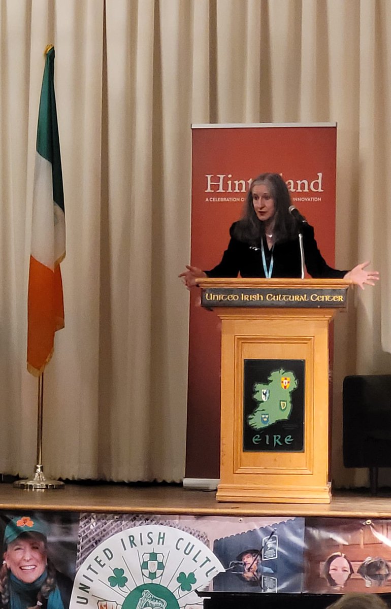 HWest2022's tweet photo. 'I'd rather you get mad, than get sad' - the inimitable Catriona Crowe is excoriating in her criticism of how the Irish State &amp; Church have failed the survivors of Mother &amp; Baby Homes #HWest22 https://t.co/lnqpsYuNc9