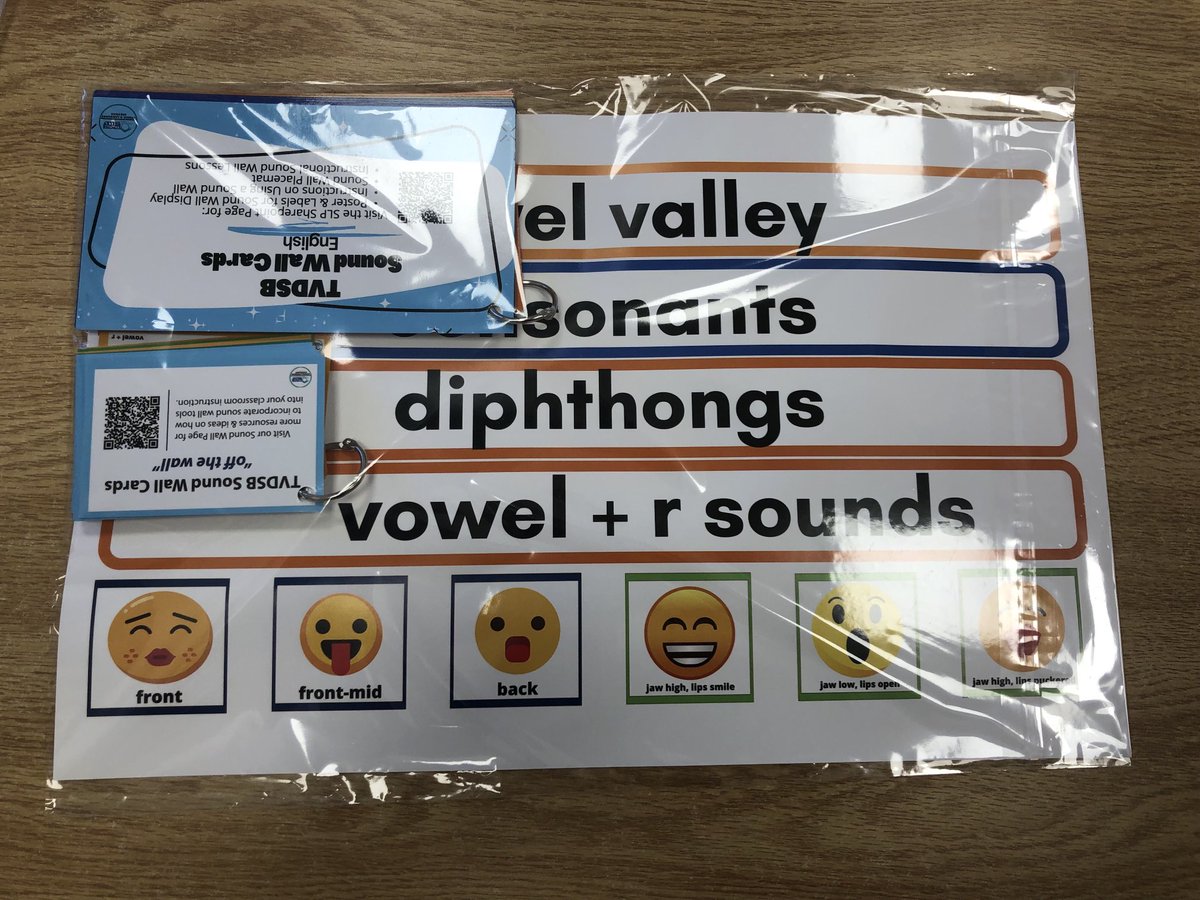 I’m very proud to facilitate lunch-n-learn sessions every day this upcoming week on the use of Sound Walls in support of Early Literacy. Thank you ⁦<a href="/TVDSBLiteracy/">TVDSBLiteracy</a>⁩ for providing these resource packages for ⁦<a href="/port_ps/">Port Burwell PS</a>⁩