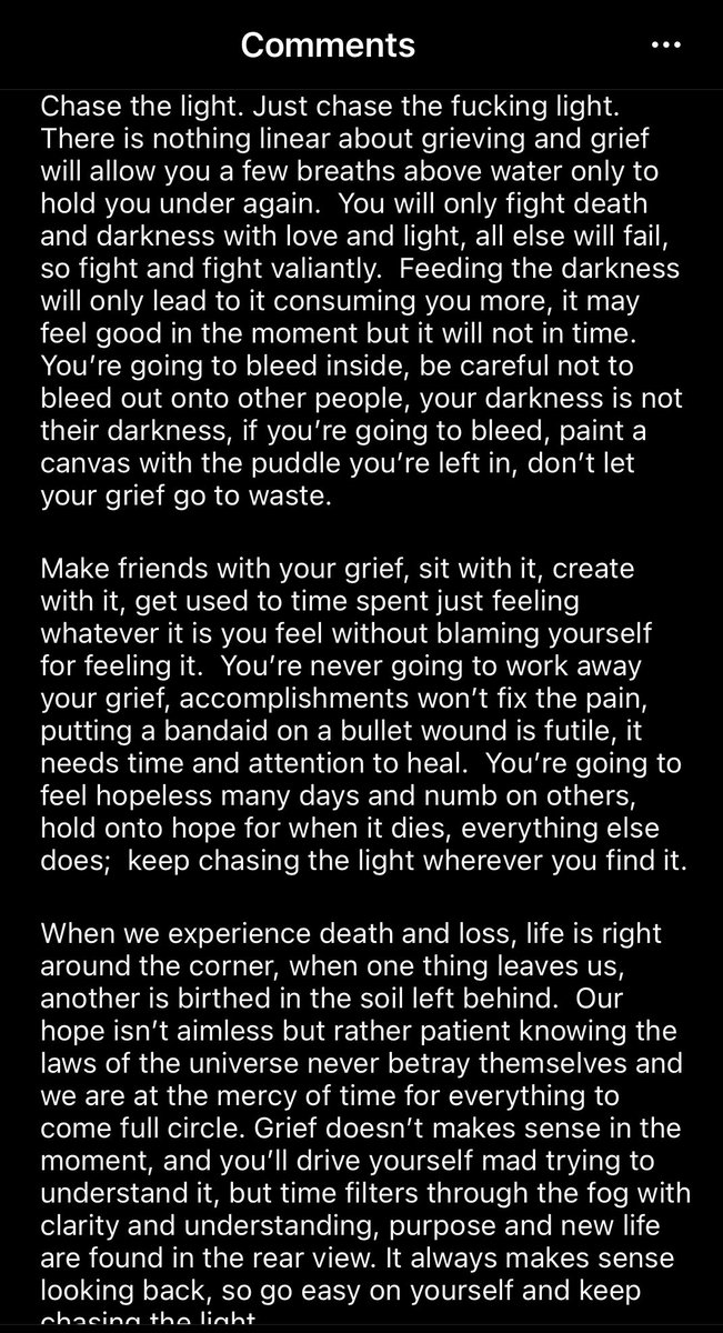 DrifterShoots's tweet photo. One month after losing my brother here’s some writing about grief. Hope it lands somewhere soft with whoever who needs it.

“Chase The Light”

Self Portrait // Scotland https://t.co/kPEVSOliik