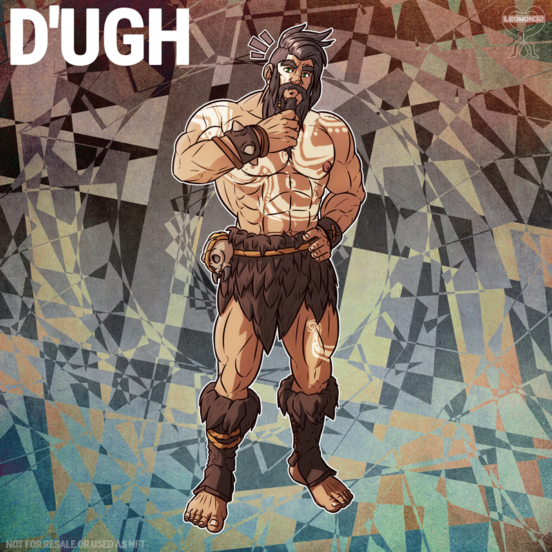 leomon32's tweet photo. D'ugh good. D'ugh can't find enemy. D'ugh don't get it. Everybody love D'ugh but D'ugh is dumb (2 variations for you perv) #Fortnite @FortniteGame #Dugh #giant #giantgrowth #big #caveman #muscles #beard #strong #macrophile https://t.co/HEyMkxbqZ4