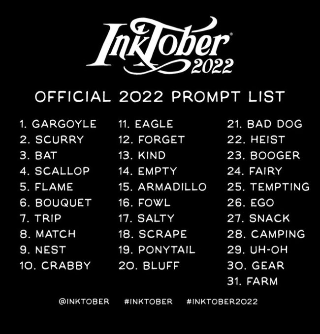 Trying #inktober again this year. Ive decided this year im gonna try different pokemon to help me get<a href="/tag/inktober"class="tags">#inktober</a><a href="/tag/art"class="tags"><span>#art</span></a><a href="/tag/pokemon"class="tags"><span>#pokemon</span></a><a href="/tag/fanart"class="tags"><span>#fanart</span></a><a href="/tag/drawingart"class="tags"><span>#drawingart</span></a><a href="/tag/drawingchallenge"class="tags"><span>#drawingchallenge</span></a>