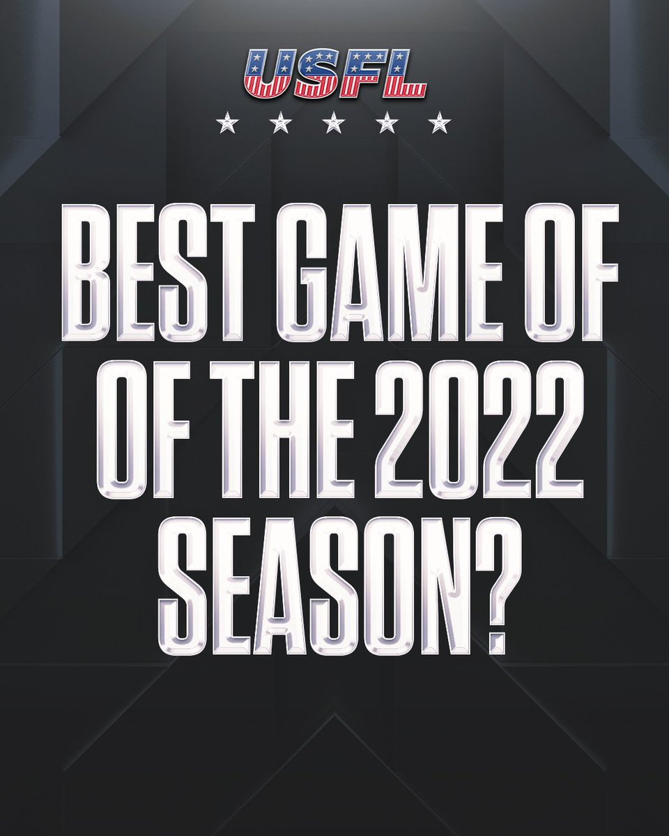 What do you think was the best game of the 2022 season?! ⬇️