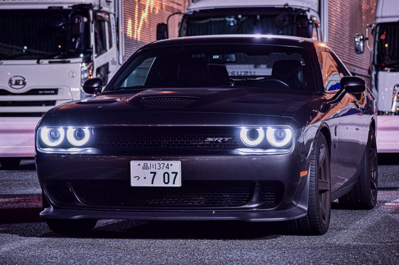 Shinyax139's tweet photo. 以前に大黒で撮影して頂いたchallenger hellcat🤩‼︎ https://t.co/RBPT56u0uC