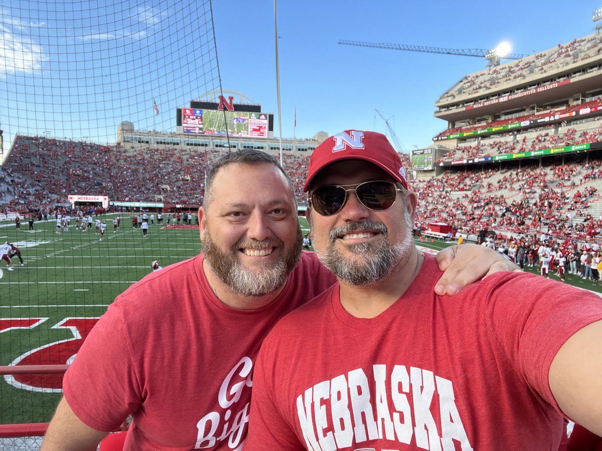 justinsteindc's tweet photo. Forever Faithful Husker Fans!! #HUSKERS #GOBIGRED #beatindiana #foreverfaithful https://t.co/ozgSlc92sa
