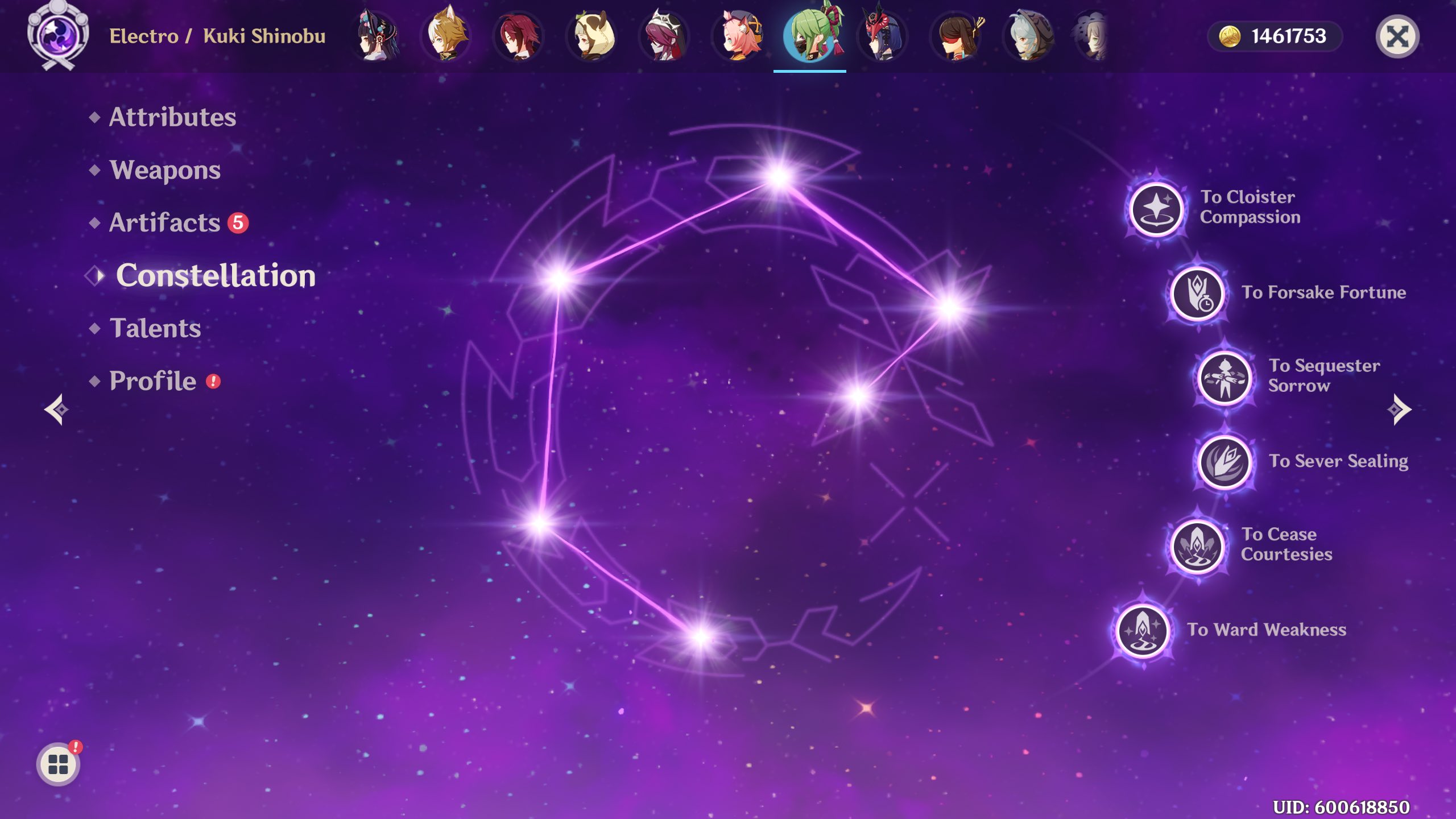 JetSetHan 🔜 Katsucon on X: “I got Cyno max constellation! I’ll 